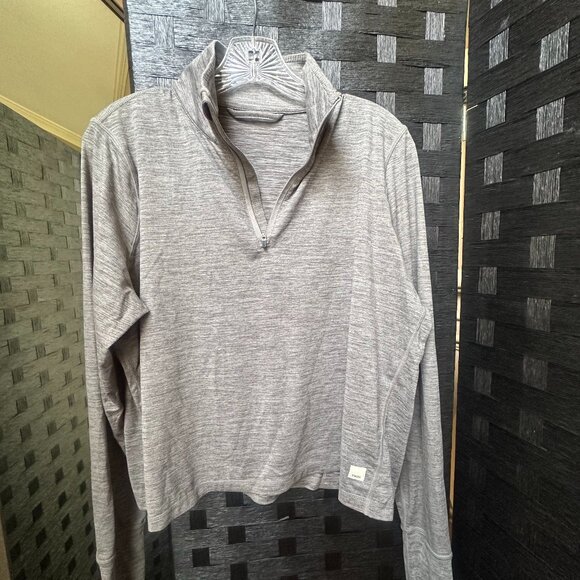 Vuori Halo Essential Half Zip Pullover Sz M - Picture 1 of 5